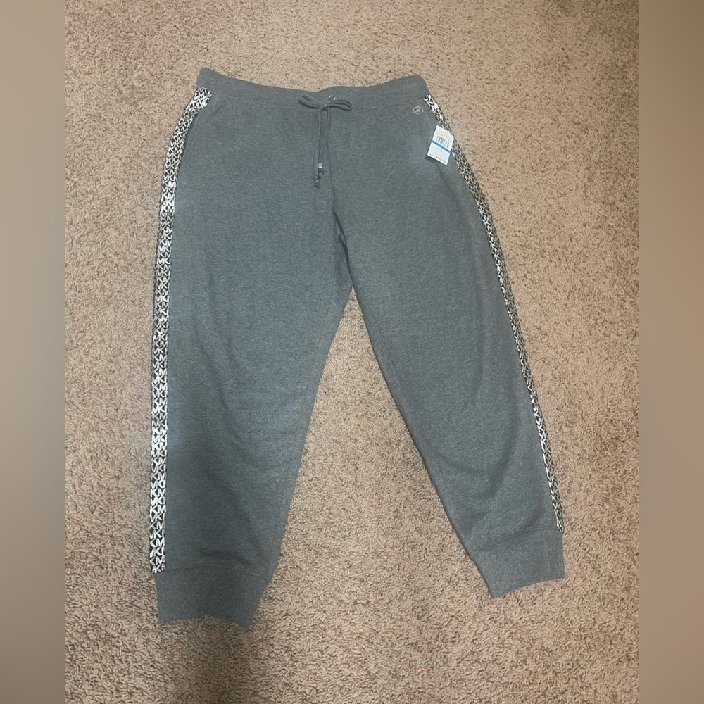 Michael Kors grey sweatpants.